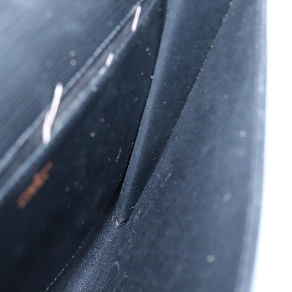 LOUIS VUITTON Epi Jena Clutch Bag Black M52722 LV Auth 136480