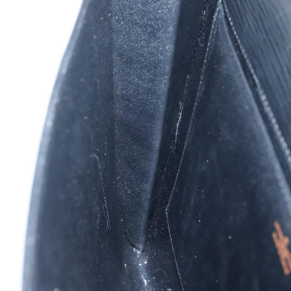 LOUIS VUITTON Epi Jena Clutch Bag Black M52722 LV Auth 136480