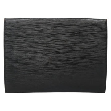 LOUIS VUITTON Epi Jena Clutch Bag Black M52722 LV Auth 136480 - 0