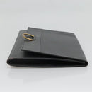 LOUIS VUITTON Epi Jena Clutch Bag Black M52722 LV Auth 136480-4