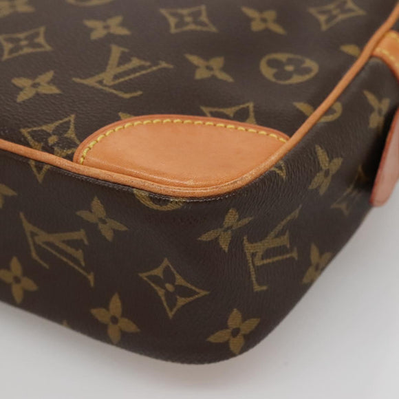 LOUIS VUITTON Monogram Compiegne 28 Clutch Tasche M51845 LV Auth 136485A