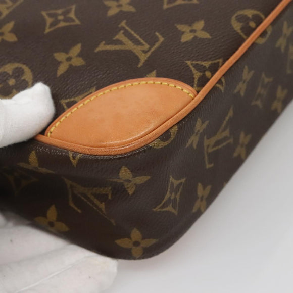 LOUIS VUITTON Monogram Compiegne 28 Clutch Tasche M51845 LV Auth 136485A