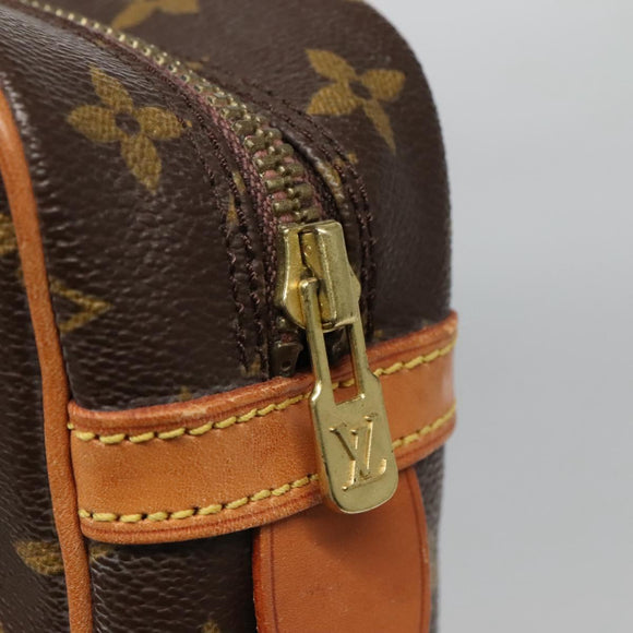 LOUIS VUITTON Monogram Compiegne 28 Clutch Tasche M51845 LV Auth 136485A