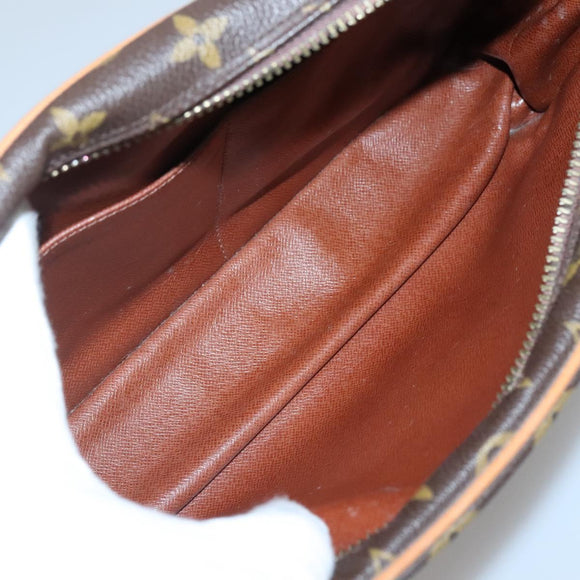 LOUIS VUITTON Monogram Compiegne 28 Clutch Tasche M51845 LV Auth 136485A