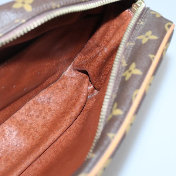 LOUIS VUITTON Monogram Compiegne 28 Clutch Tasche M51845 LV Auth 136485A
