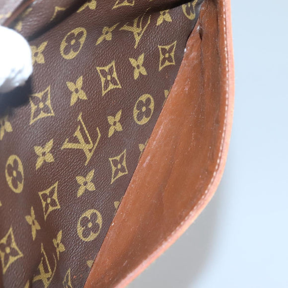 LOUIS VUITTON Monogram Compiegne 28 Clutch Bag M51845 LV Auth 136485