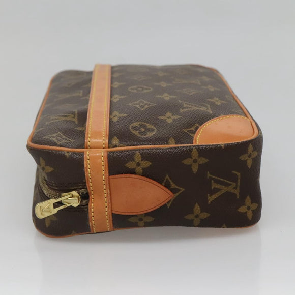 LOUIS VUITTON Monogram Compiegne 28 Clutch Tasche M51845 LV Auth 136485A