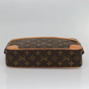 LOUIS VUITTON Monogram Compiegne 28 Clutch Bag M51845 LV Auth 136485-6