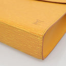 LOUIS VUITTON Epi Malesherbes Hand Bag Tassili Yellow Jonne M52379 Auth 136500-14