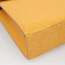 LOUIS VUITTON Epi Malesherbes Hand Bag Tassili Yellow Jonne M52379 Auth 136500-9