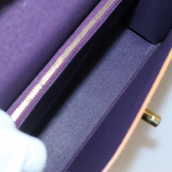 LOUIS VUITTON Epi Malesherbes Hand Bag Tassili Yellow Jonne M52379 Auth 136500