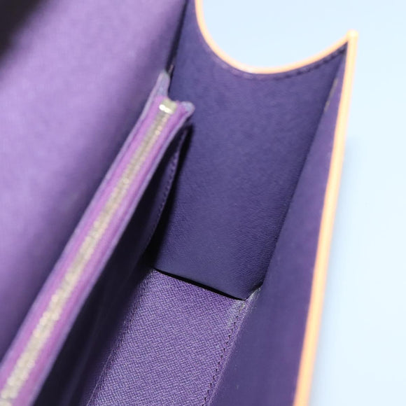 LOUIS VUITTON Epi Malesherbes Hand Bag Tassili Yellow Jonne M52379 Auth 136500