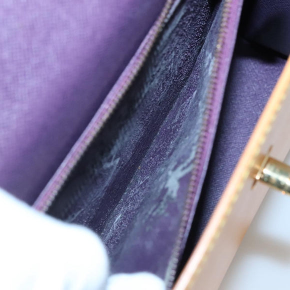 LOUIS VUITTON Epi Malesherbes Hand Bag Tassili Yellow Jonne M52379 Auth 136500