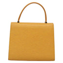 LOUIS VUITTON Epi Malesherbes Hand Bag Tassili Yellow Jonne M52379 Auth 136500-2