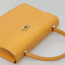 LOUIS VUITTON Epi Malesherbes Hand Bag Tassili Yellow Jonne M52379 Auth 136500-6