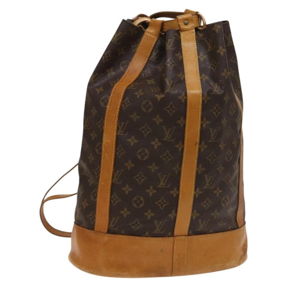 LOUIS VUITTON Monogram Randonnee GM Shoulder Bag M42244 LV Auth 136502