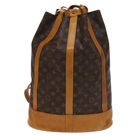 LOUIS VUITTON Monogram Randonnee GM Shoulder Bag M42244 LV Auth 136502