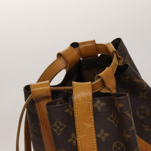 LOUIS VUITTON Monogram Randonnee GM Shoulder Bag M42244 LV Auth 136502