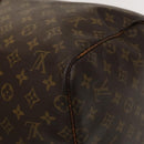 LOUIS VUITTON Monogram Keepall 55 Boston Bag M41424 LV Auth 136505-15