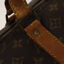 LOUIS VUITTON Monogram Keepall 55 Boston Bag M41424 LV Auth 136505-17