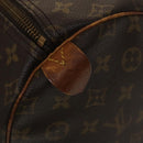 LOUIS VUITTON Monogram Keepall 55 Boston Bag M41424 LV Auth 136505-18