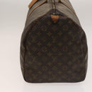 LOUIS VUITTON Monogram Keepall 55 Boston Bag M41424 LV Auth 136505-3