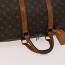 LOUIS VUITTON Monogram Keepall 55 Boston Bag M41424 LV Auth 136505-7