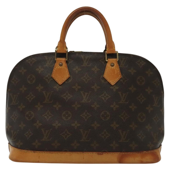 LOUIS VUITTON Monogram Alma Hand Bag M51130 LV Auth 136508