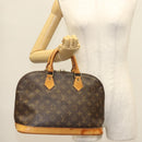 LOUIS VUITTON Monogram Alma Hand Bag M51130 LV Auth 136508-21