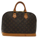 LOUIS VUITTON Monogram Alma Hand Bag M51130 LV Auth 136508-2
