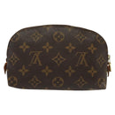 LOUIS VUITTON Monogram Pochette Cosmetic PM Pouch M43998 LV Auth 136512-2