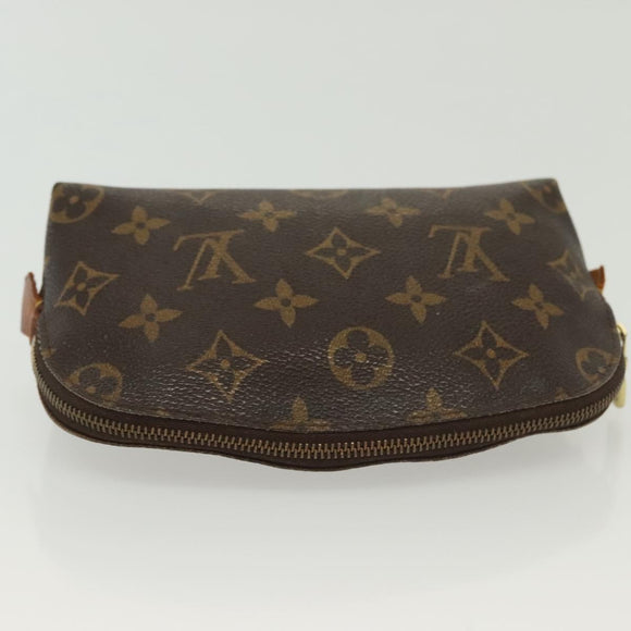 LOUIS VUITTON Monogram Pochette Cosmetic PM Pouch M43998 LV Auth 136512