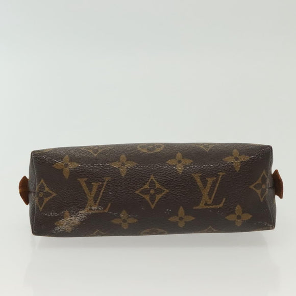 LOUIS VUITTON Monogram Pochette Cosmetic PM Pouch M43998 LV Auth 136512