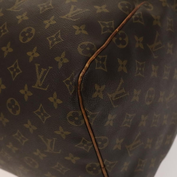 LOUIS VUITTON Monogram Keepall 55 Boston Bag M41424 LV Auth 136519
