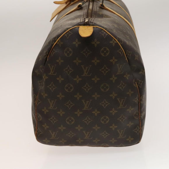 LOUIS VUITTON Monogram Keepall 55 Boston Bag M41424 LV Auth 136519