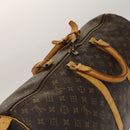 LOUIS VUITTON Monogram Keepall 55 Boston Bag M41424 LV Auth 136519-6
