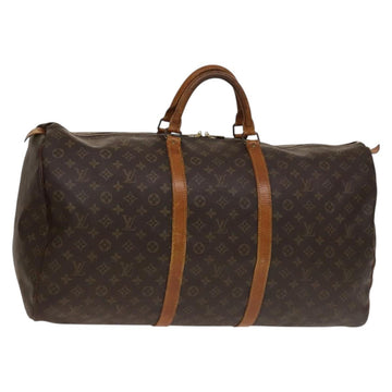 LOUIS VUITTON Monogram Keepall 60 Boston Bag M41422 LV Auth 136520