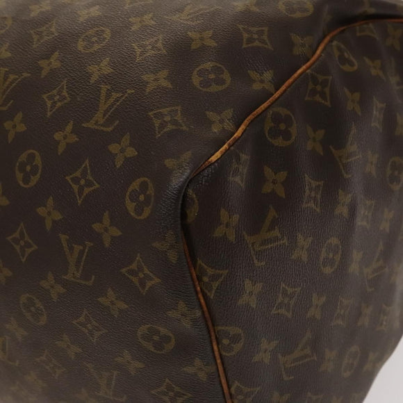 LOUIS VUITTON Monogram Keepall 60 Boston Bag M41422 LV Auth 136520