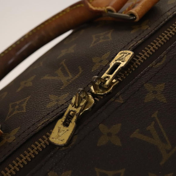 LOUIS VUITTON Monogram Keepall 60 Boston Bag M41422 LV Auth 136520