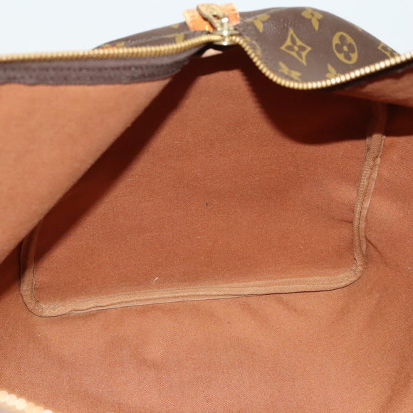 LOUIS VUITTON Monogram Keepall 60 Boston Bag M41422 LV Auth 136520