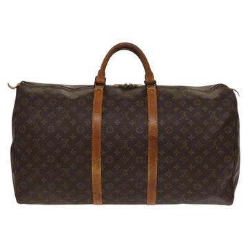 LOUIS VUITTON Monogram Keepall 60 Boston Bag M41422 LV Auth 136520 - 0