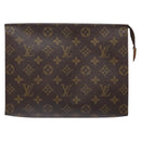 LOUIS VUITTON Monogram Poche Toilette 26 Pouch M47542 LV Auth 136521-13