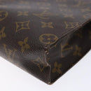 LOUIS VUITTON Monogram Poche Toilette 26 Pouch M47542 LV Auth 136521-7