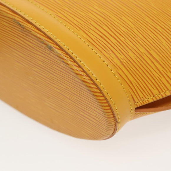 LOUIS VUITTON Epi Saint Jacques Poignees Long Bag Yellow M52339 LV Auth 136522