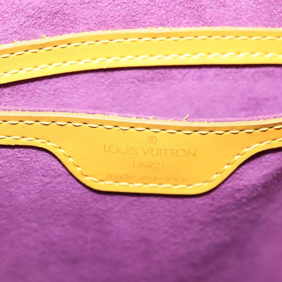 LOUIS VUITTON Epi Saint Jacques Poignees Long Bag Yellow M52339 LV Auth 136522