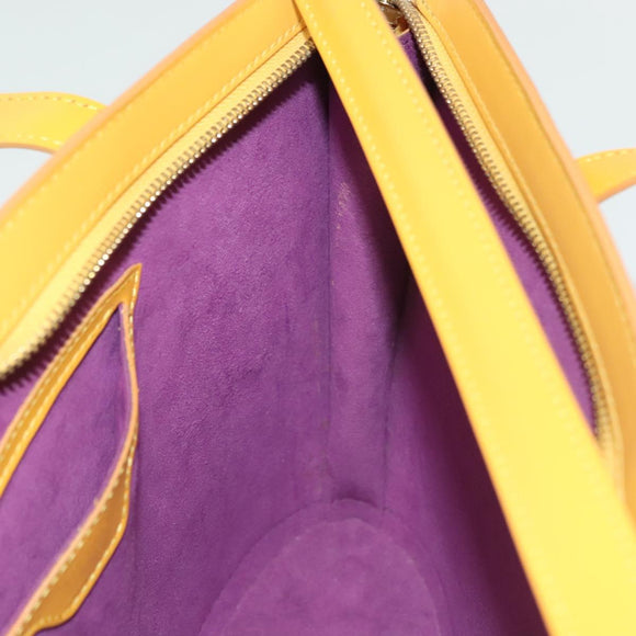LOUIS VUITTON Epi Saint Jacques Poignees Long Bag Yellow M52339 LV Auth 136522