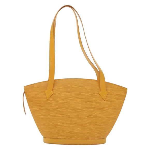 LOUIS VUITTON Epi Saint Jacques Poignees Long Bag Yellow M52339 LV Auth 136522