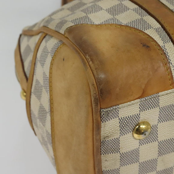 LOUIS VUITTON Damier Azur Berkeley Hand Bag N52001 LV Auth 136526