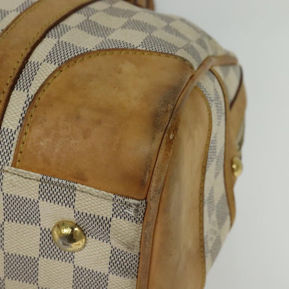 LOUIS VUITTON Damier Azur Berkeley Hand Bag N52001 LV Auth 136526