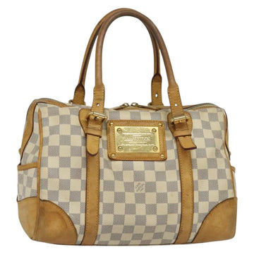 LOUIS VUITTON Damier Azur Berkeley Hand Bag N52001 LV Auth 136526